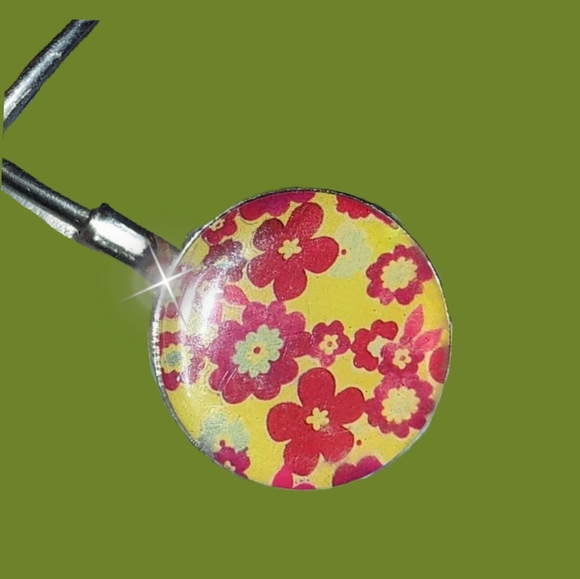 Flower Power Imported Handbag Hook - Picture 9 of 11